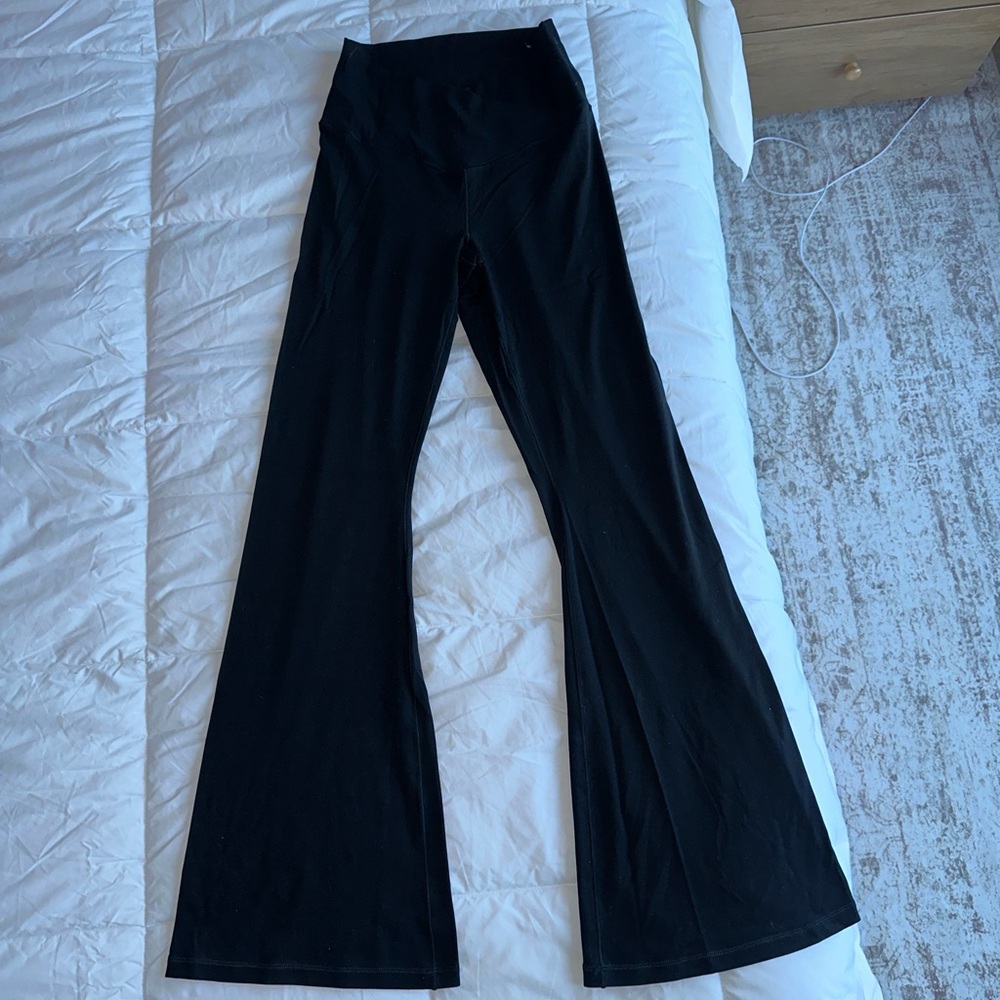 Black Flared Leggings